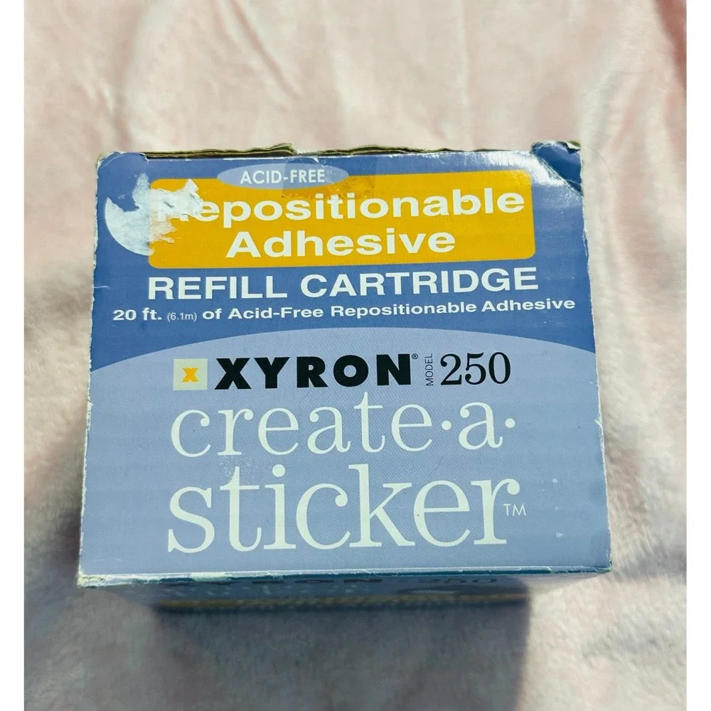 Xyron Repositionable Adhesive Refill Cartridge for Model 250 NEW